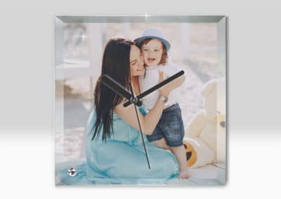 Ceas Rama Foto Personalizata Sticla Sublimare BL 26