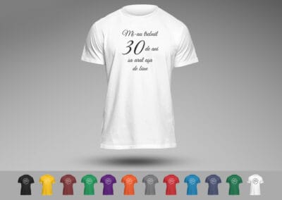 Tricouri Personalizate Aniversare Brasov Europaper - Mi-au trebuit 30 ani sa arat asa bine