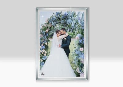 Rama Foto Personalizata Sticla Sublimare BL 02