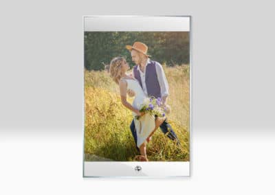 Rama Foto Personalizata Sticla Sublimare BL 03