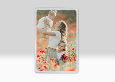 Rama Foto Personalizata Sticla Sublimare BL 07