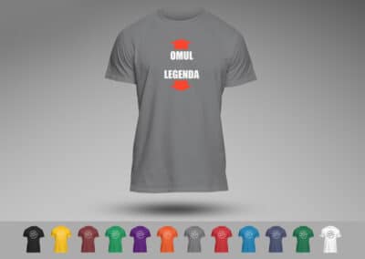 Tricou Personalizat Funny - Omul Legenda - Europaper Brasov