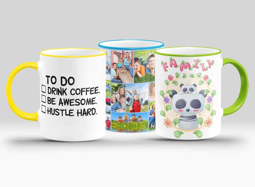 Personalized Dogs with Lip and Coloured Handle