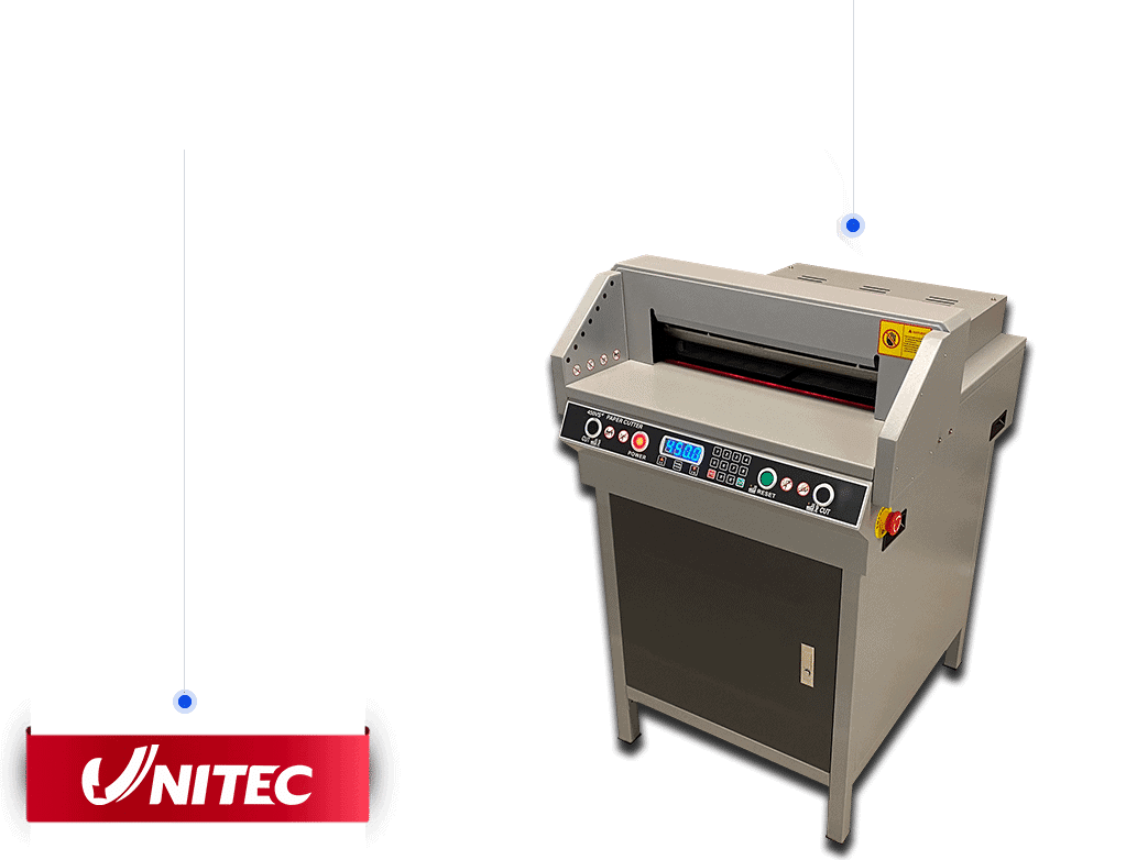 guillotine-450vs+-control-numeric Unitec 450vs+ гилотина с цифрово управление