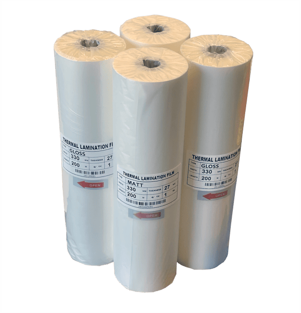 gloss & matt laminate rolls 27 microns